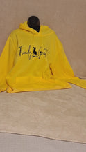 Load and play video in Gallery viewer, XXL yellow hoodie
